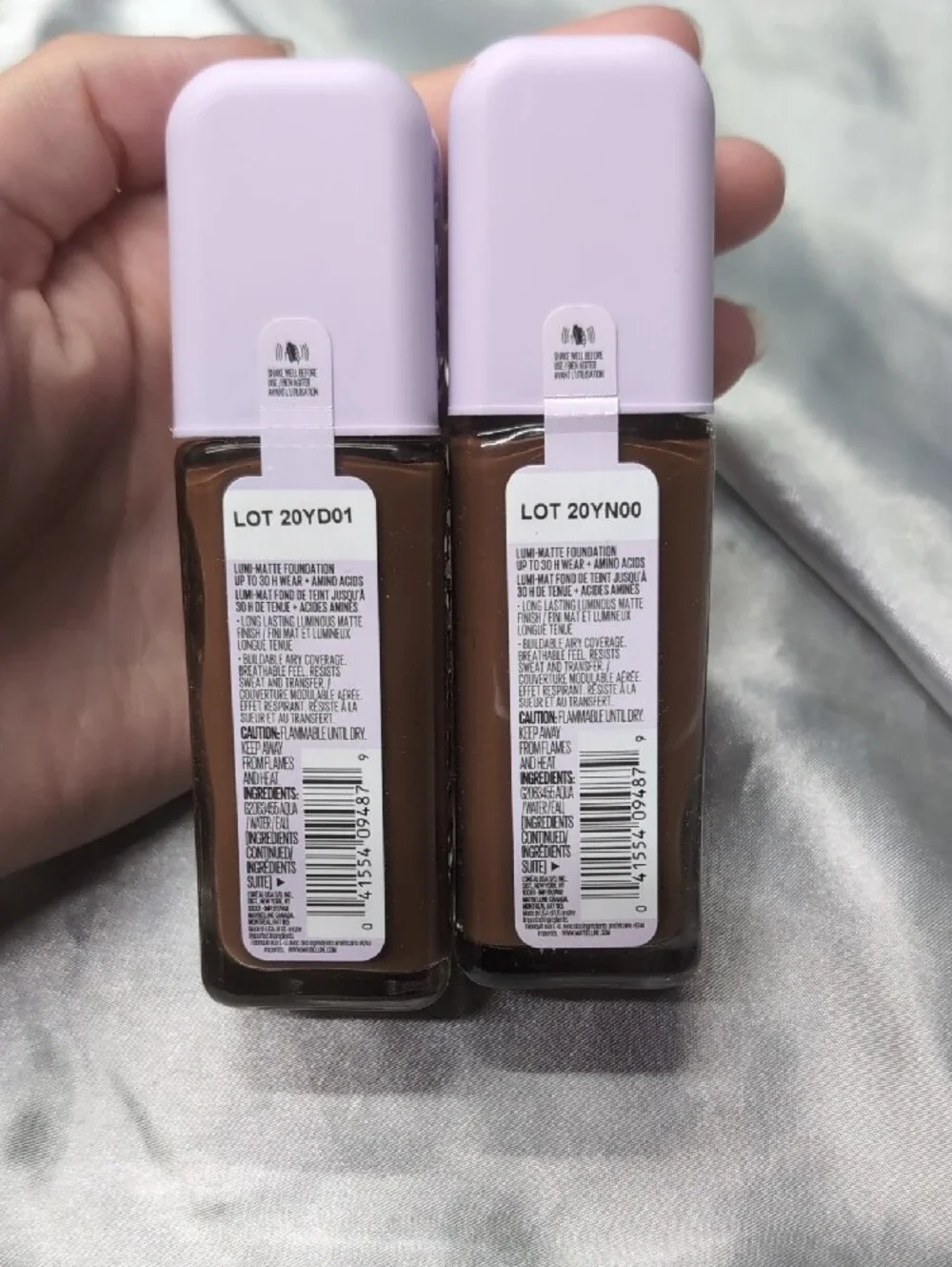 Maybelline Super Stay 30H Lumi-Matte Foundation - 375 Deep Brown (Lilac Cap)